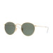 Round Metal, Gold, Ray-Ban (0RB3447   001   50)