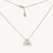 Elise Halsband Ivory Pearl Silver
