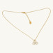 Elise Halsband Ivory Pearl Gold