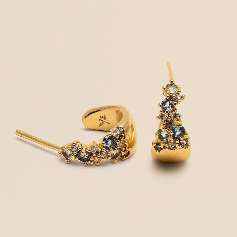 Petite Meadow Örhänge Blue Shade