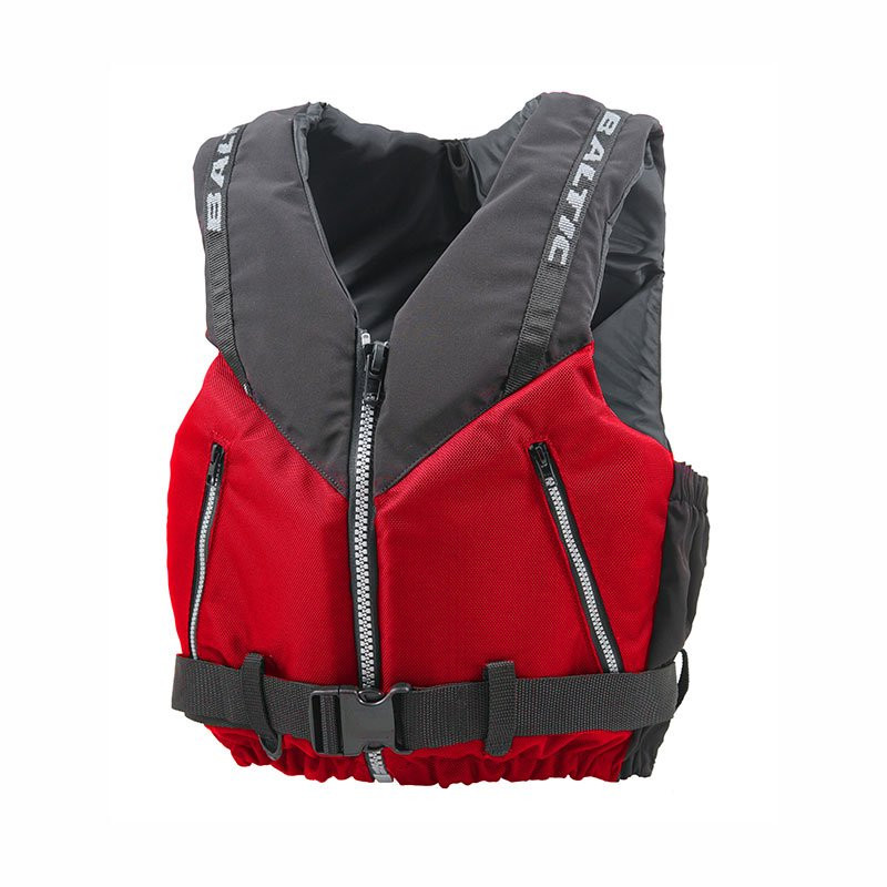 Flytväst Genua Pro Röd/Svart 70-90 L