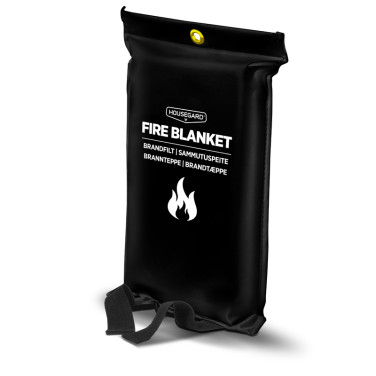 Brandfilt svart 120x180 cm