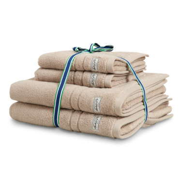 PREMIUM Handduksset 4P 50X70 70X140 Silver Sand