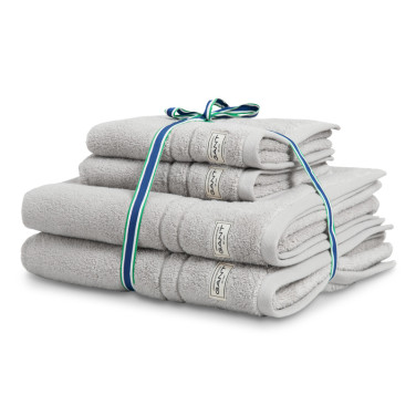 PREMIUM Handduksset 4P 50X70 70X140 Heather Grey