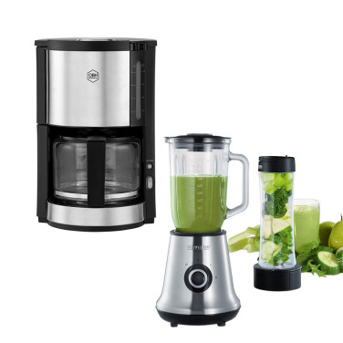 Set kaffebryggare & Blender