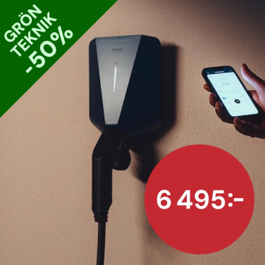 Easee Laddbox Charge Up inkl. installation & lastbalanserare. Köp till reducerat pris inkl bidrag.
