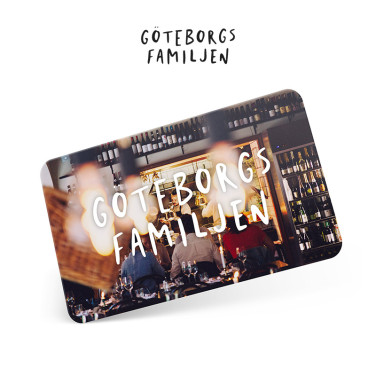 Presentkort Göteborgsfamiljen Mat 500 kr